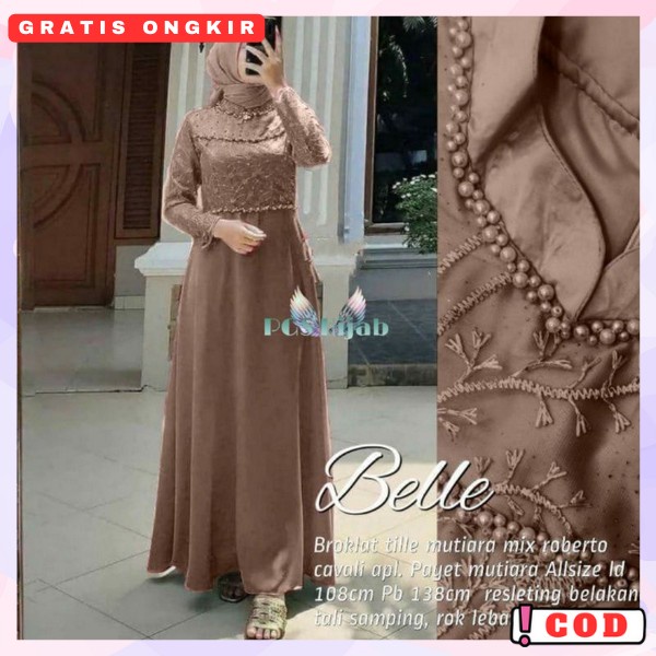 Baju Gamis Dres Syari Model Terbaru Games Gsmis Cewek Dewasa Perempuan Import Premium Remaja Pesta K