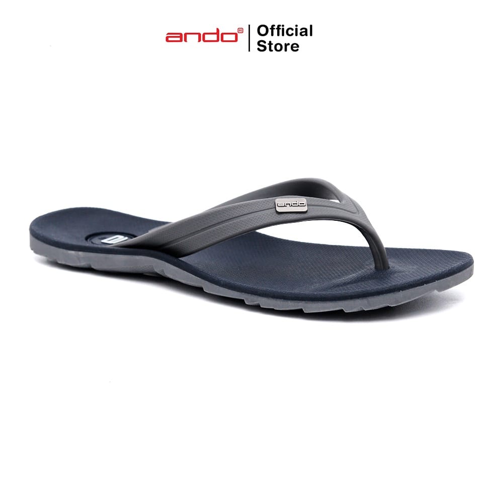 ANDO Thunder 02 /GUM Limited Sandal Pria Sol Karet Non Slip Sendal Jepit Cowok Ando ORIGINAL
