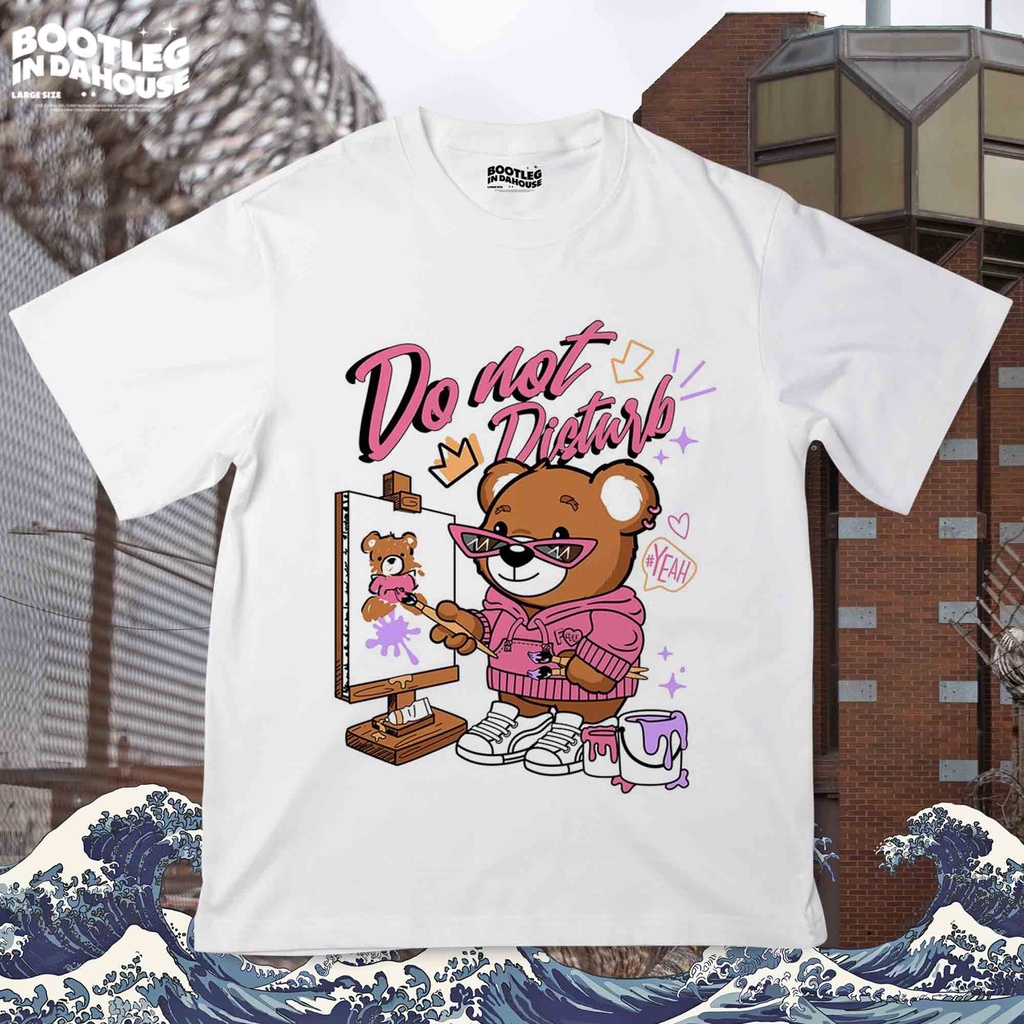 MOSCHINO Oversize T-shirt / Kaos Oversize MOSCHINO