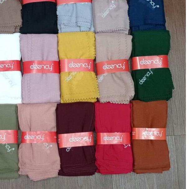 ➨ segi empat deenay ori polos, hijab deenay liza ori ✰