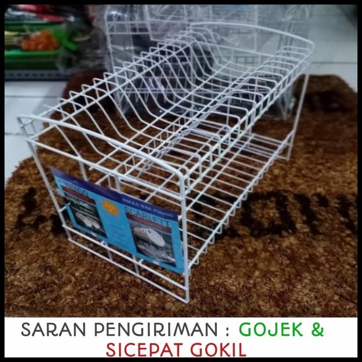 Rak Piring Susun 2 Serbaguna / Rak Piring Susun 2