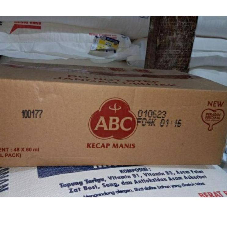 

֍ Kecap manis abc 65gr per dus isi 48pcs ✼