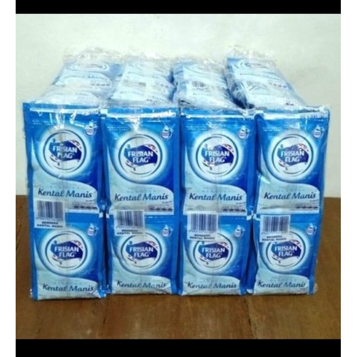 

susu frisian putih saset isi 4 renceng .isi 24 saset