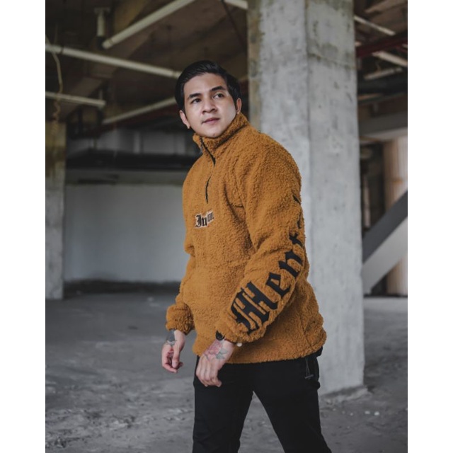 Sherpa Jacket Pria Wanita Remaja Jaket Bulu Serpa Cewek Cowok