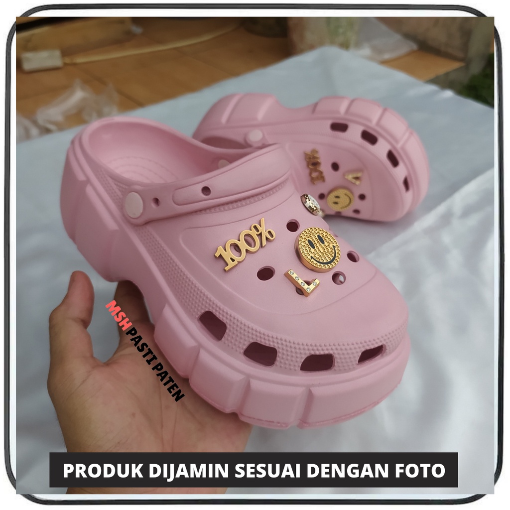 HYS 602 Sandal baim rubber eva sandal wedges perempuan