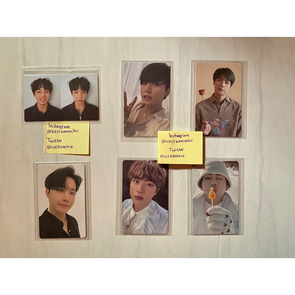 [OFFICIAL] JUAL PHOTOCARD BTS JUNGKOOK SEOKJIN  MOTS ONE DVD