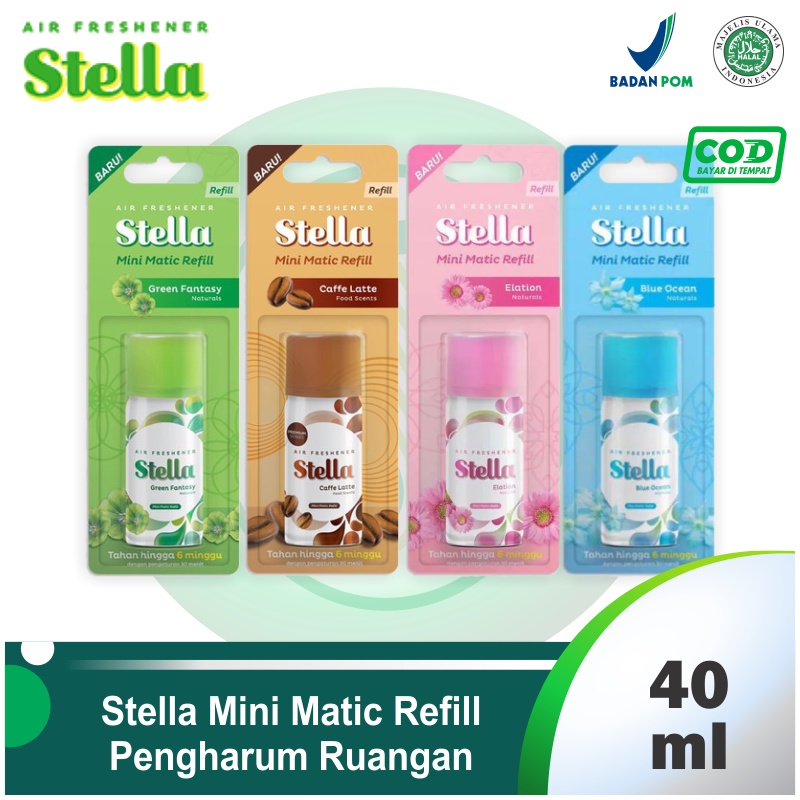 Stella Pengharum Ruangan Refill Mini Matic 40ml