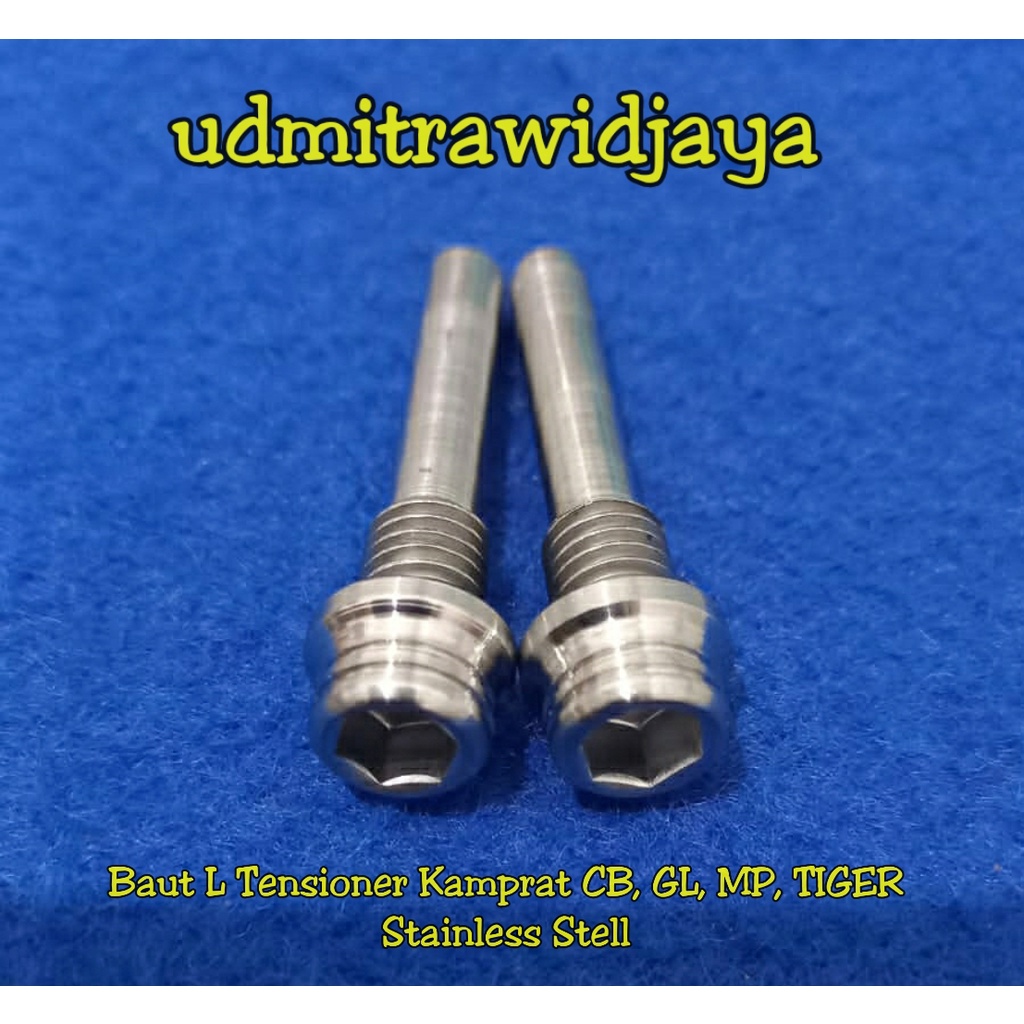 baut L stainless tensioner tiger cb gl mp