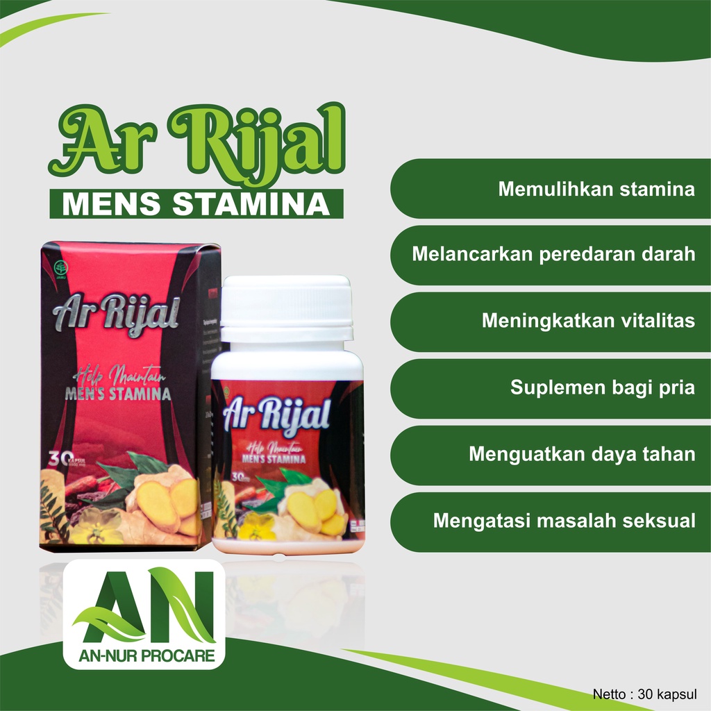 

Arrijal men stamina/Obat kuat pria/100% privasi aman/Herbal stamina