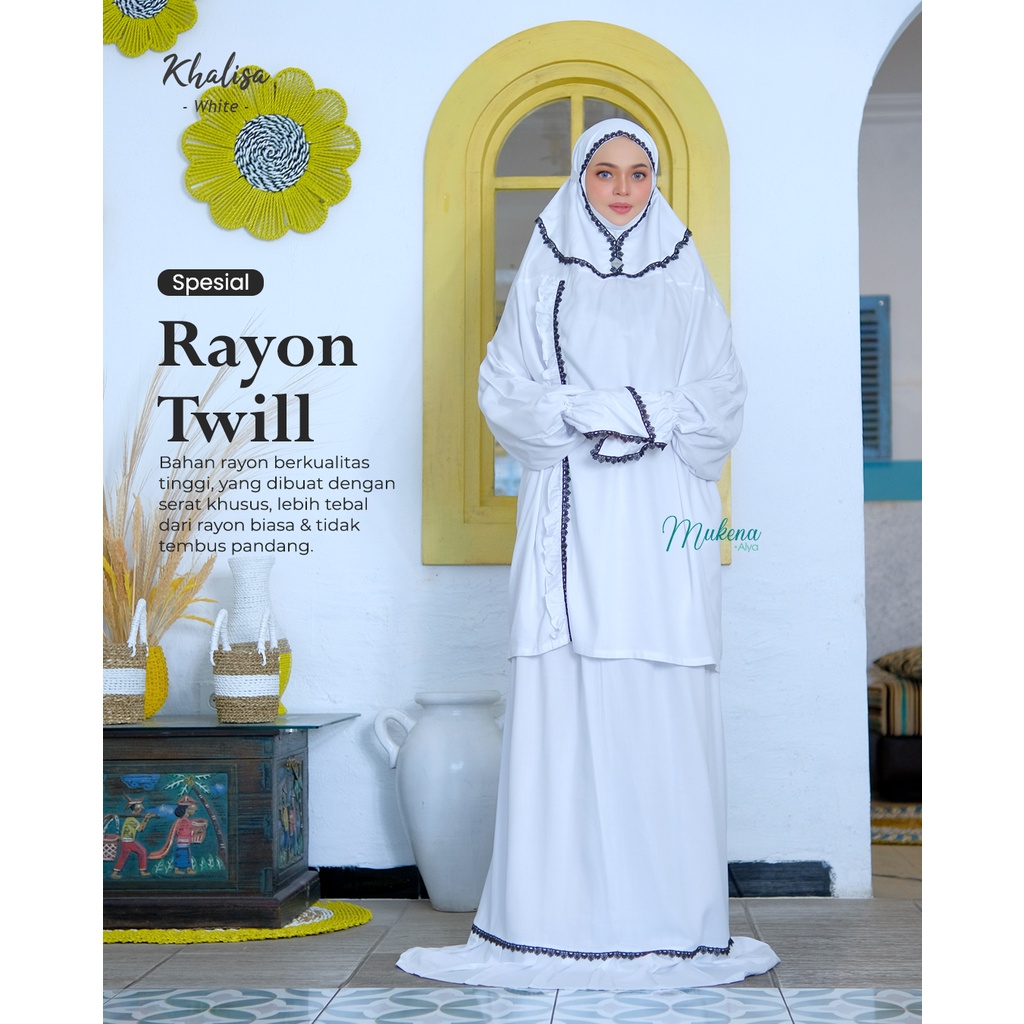 Mukena Khalisa White by Mukena Alya