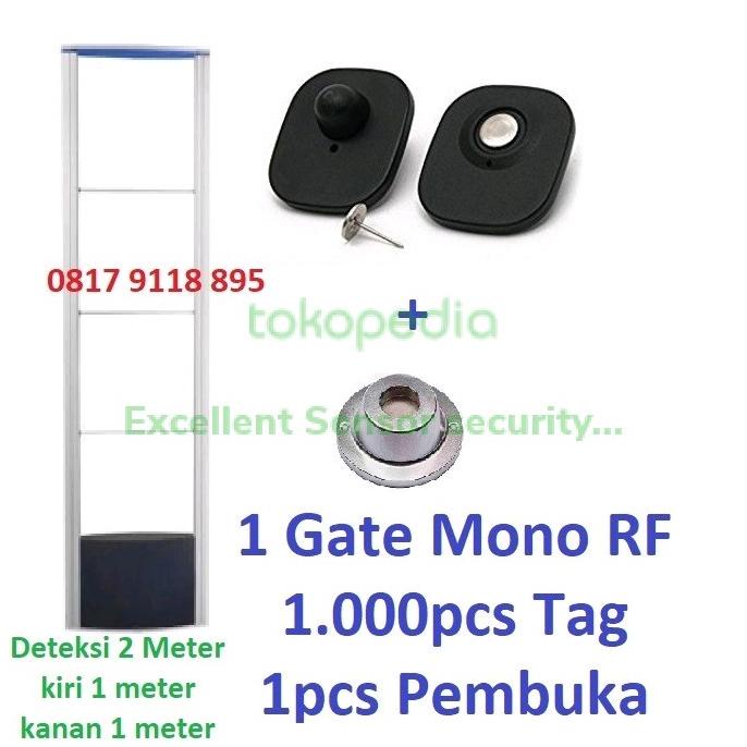 Harga Paket Sensor alarm toko Butik baju tas anti maling
