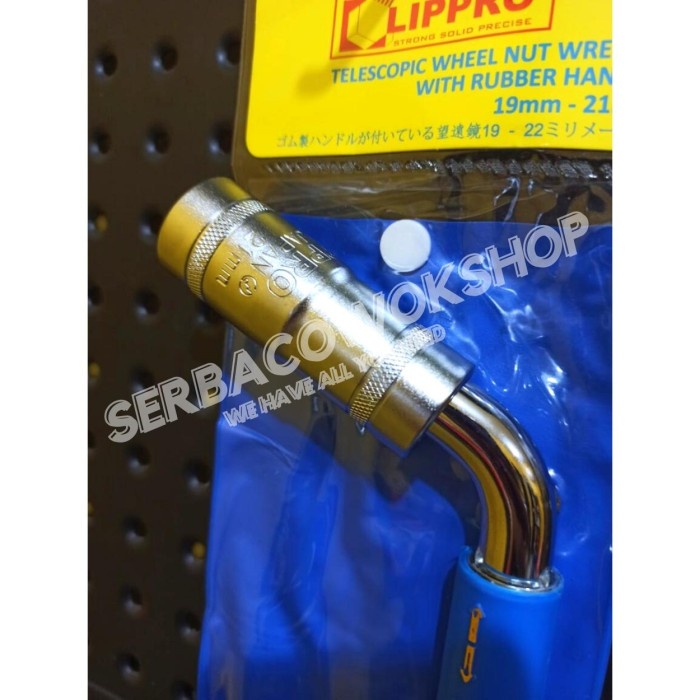 LIPPRO Kunci Roda Mobil Tarik Wheel Master Wrench 19 X 21 Mm Termurah