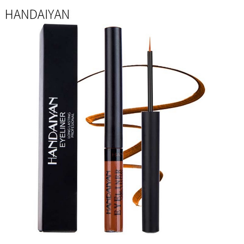 CSP088 - HANDAIYAN Rainbow Color Warna Eyeliner Matte Liquid Make Up