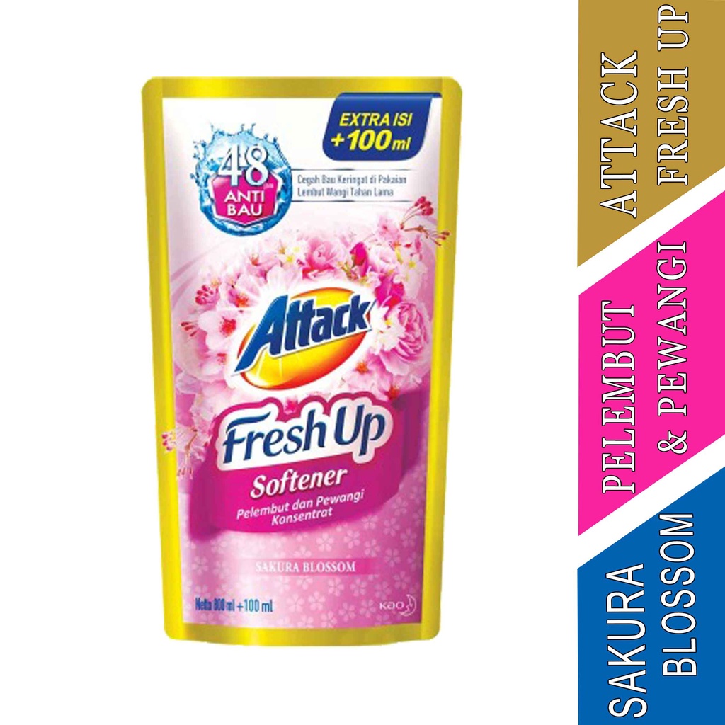 Attack Fresh Up Softener 680ml