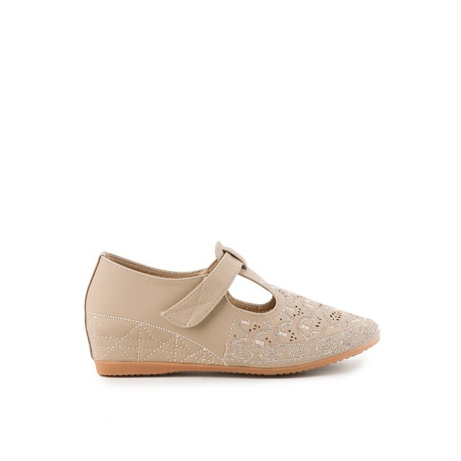 Sepatu Flat Cardinal Original PU insole Moccasin Jalan Terbaik 100% Asli MAISIE 9 Wanita Gadis Khaky