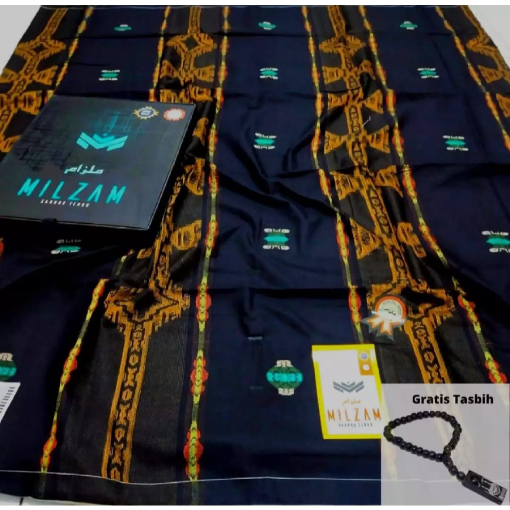Sarung Milzam Terbaru Milzam tenun sarung Sholat Sarung murah Sarung Milzam Motif sutra Bisa Cod