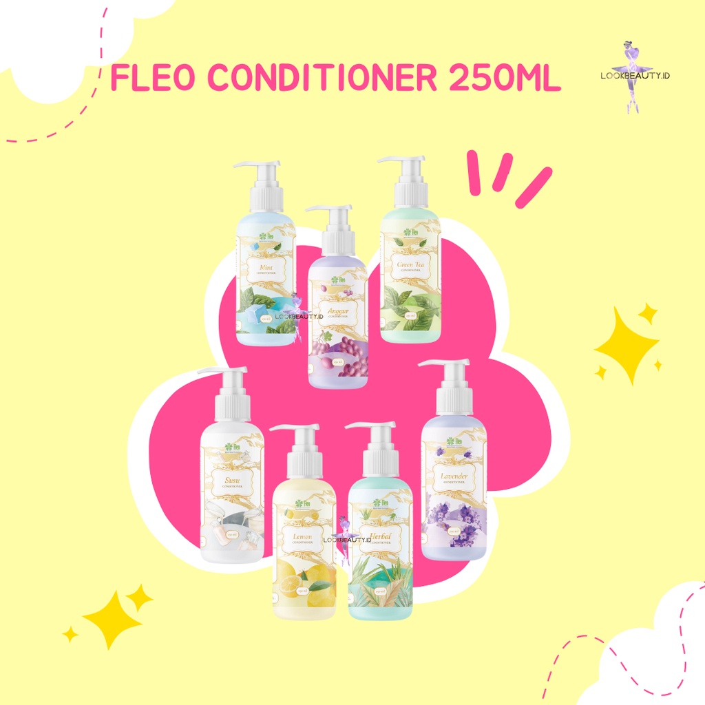 | LB | Fleo Shampoo &amp; Conditioner 250ml - Fleo Hair shampoo / Hair conditioner 250ml