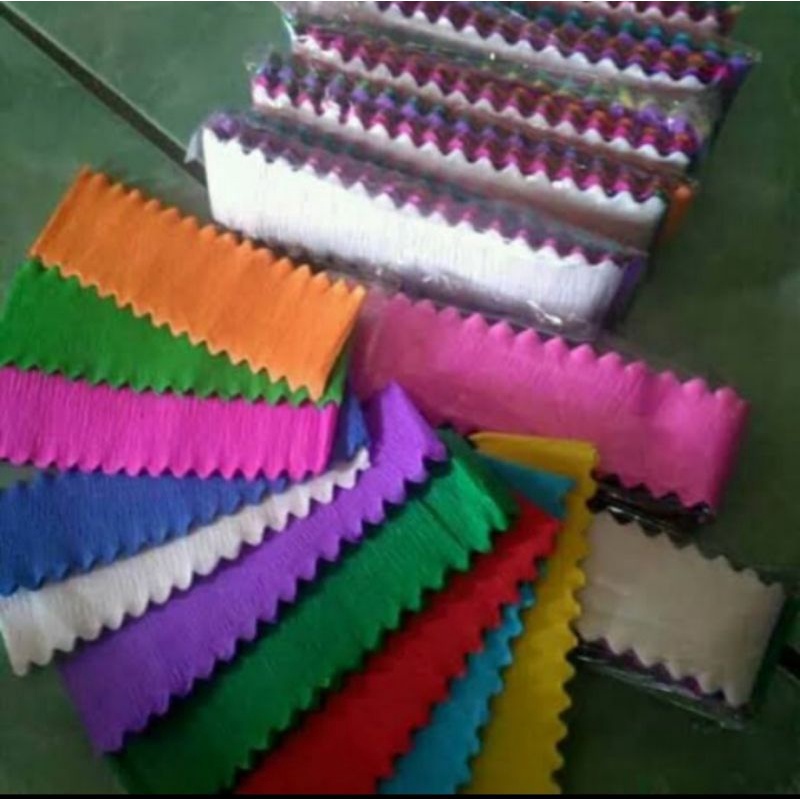 

Kertas Crepe Potong