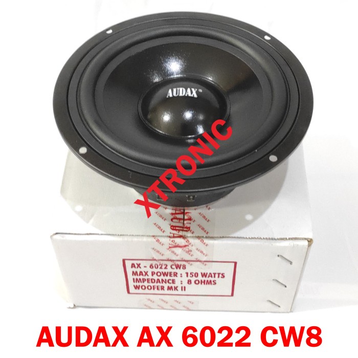 Speaker Ax-6022 Cw8 Speaker Audax 6Inch 6 Inch W Woofer Wofer Ax6022 Ori