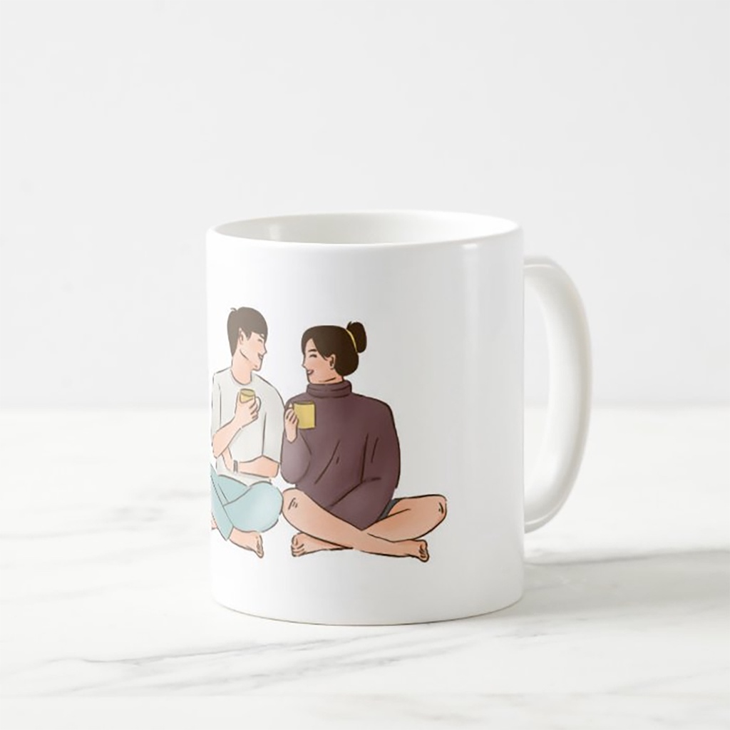 Print Mug | Gelas Mug Custom Coffee Quote | Mug Kopi | Mug Keramik