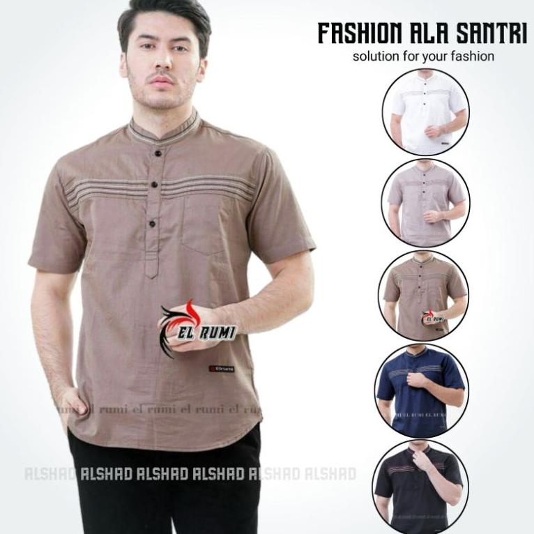 KPL.24Fe23ᴼ– Kemeja Pendek MH - Kemko Pendek MH - Koko Pendek Exlusive - Muslim Pendek Exlusive - Ko
