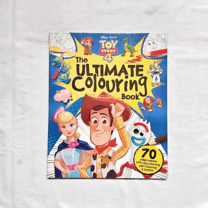 

BUKU MEWARNAI ANAK DISNEY FROZEN TOY STORY PRINCESS : THE ULTIMATE COL