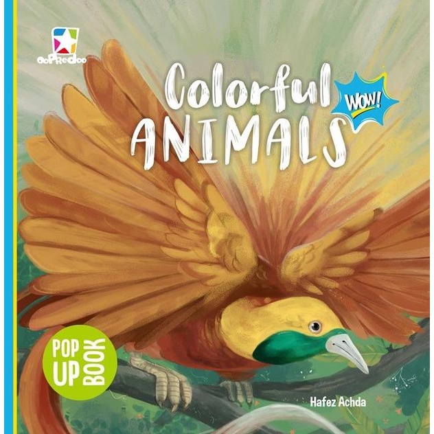 

Opredo Pop Up Book : Colorful Animals