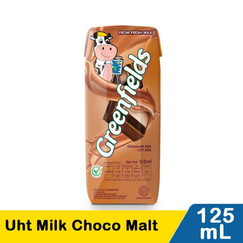 

Greenfields Uht Milk Choco Malt 125Ml