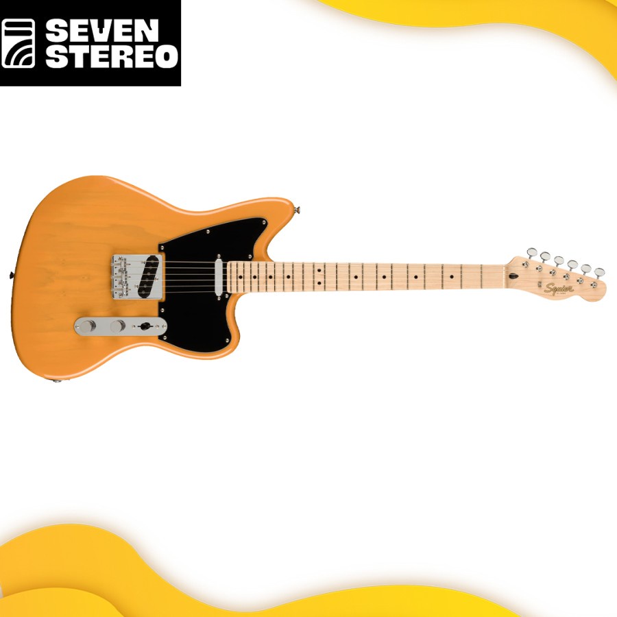 Squier Paranormal Series Offset Telecaster Butterscoth Blonde Guitar