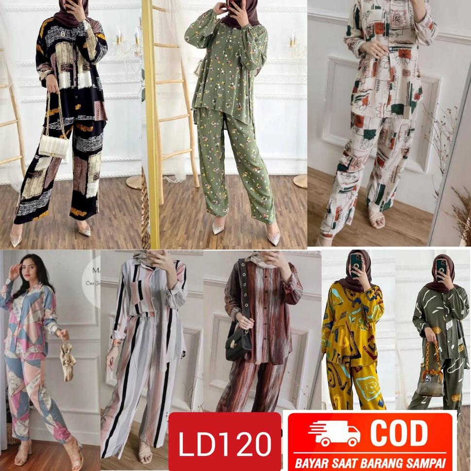 BOOMING One set Jumbo / setelan rayon Jumbo/ One set wanita / One set Jumbo / One set wanita jumbo /