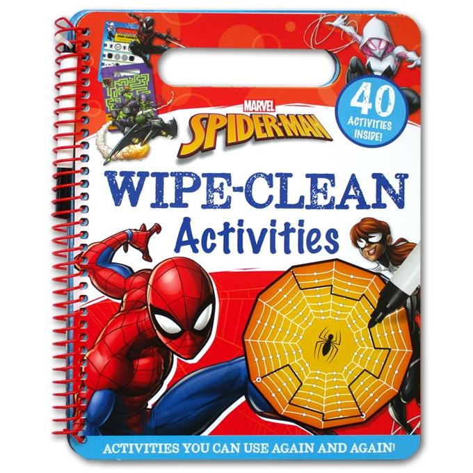 

Spiderman Wipe Clean Activity Book Buku Aktivitas Anak Superhero