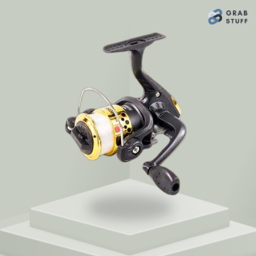 Reel Pancing Alat Gulungan Pancing dengan GearRatio 5.2:1 Ball Bearing 3+1 / Rell Rel Ril Riil Rill Gulungan Penggulung Kerek Kerekan Pancing Alat Pancing Ikan Laut Air Tawar Power Handle / Gulungan Pancing Plastik Metal Berkualitas Tahan Karat Kuat Murah