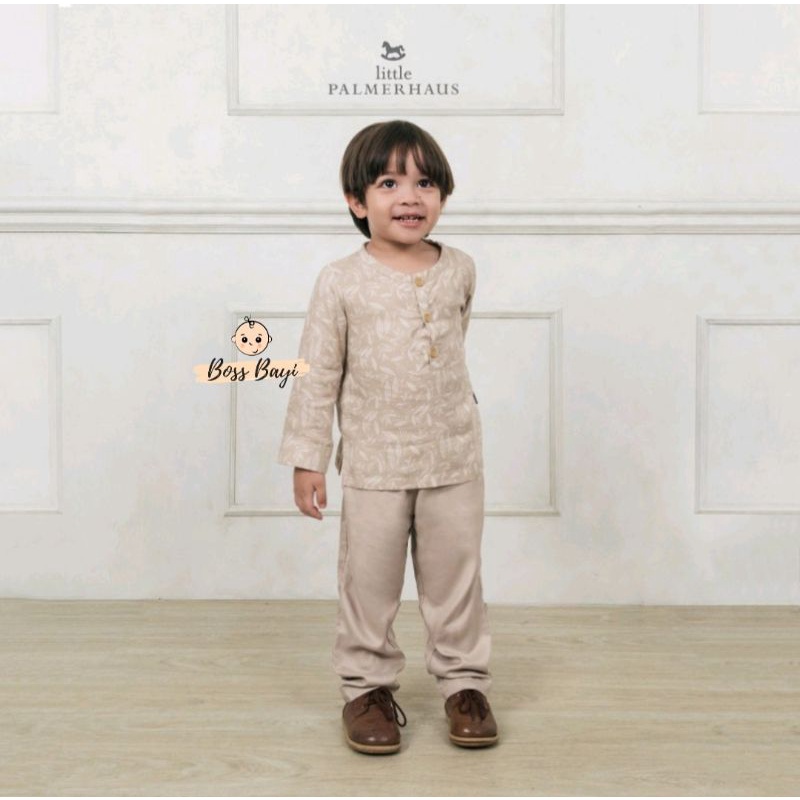 LITTLE PALMERHAUS - Timeless Button Koko Set + Peci Anak