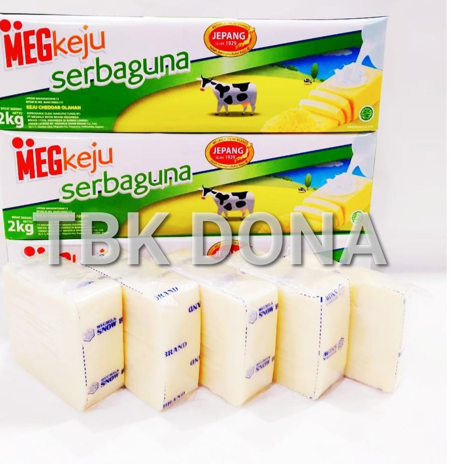 

Terlarisl2L6x Keju MEG Serbaguna Potongan 245 - 255 gr