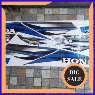 last stok STRIPING BODY SUPRA X125 LAMA BATMAN SET BIRU ORIGINAL AHM 871X0 KTM N20ZC 140ZZ3
