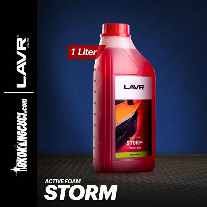 TOUCHLESS SHAMPOO LAVR ACTIVE FOAM STORM 1 LITER (1PCS)