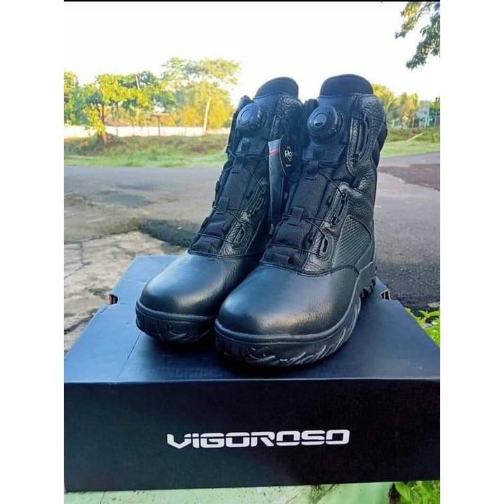SEPATU PDL VIGOROSO COMBAT BOOT 01 ASLI
