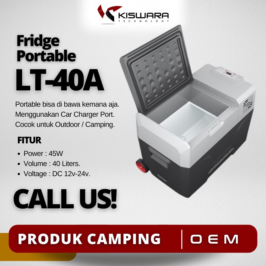 Portable Car Fridge Freezer LT-40A DC/AC