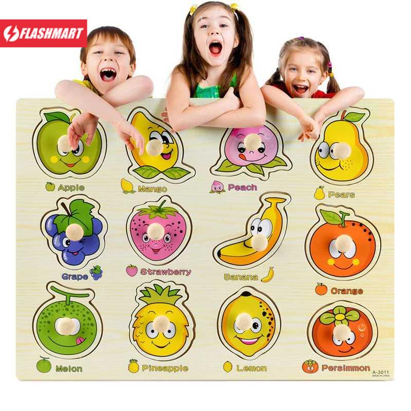 Flashmart Mainan Anak Hand Grab Puzzle Board Children Toy - 3012