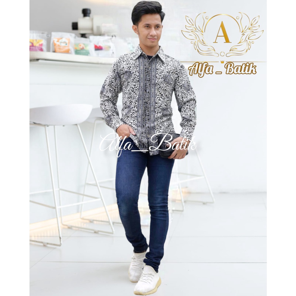 KEMEJA BATIK PRIA / KEMEJA BATIK KONDANGAN / HEM PANJANG / KEMEJA MURAH / KEMEJA BATIK TERBARU Kemeja Batik Pria Seragaman Among Tamu / Kemeja Batik Nikahan Original /TERBARU KEMEJA BATIK PRIA LENGAN PANJANG MOTIF/ CUOPLE BATIK KEONG SILVER PANJANG