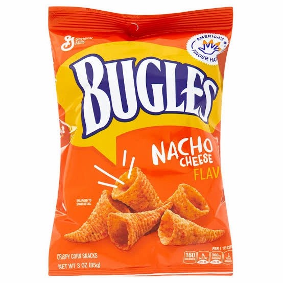 

BUGLES NACHO CHESEE FLAVOR 212 GR