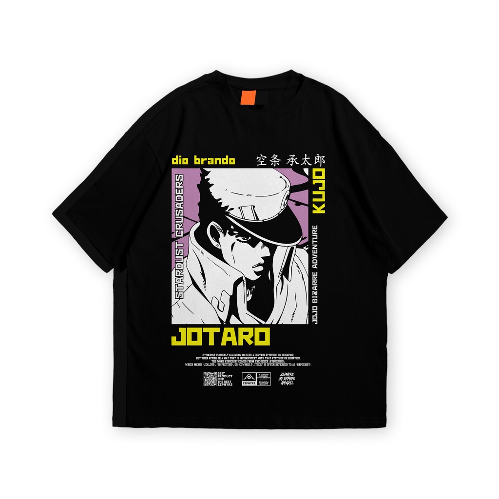 BAJU KAOS ANIME JOJO'S BIZARRE DROP 10 MC