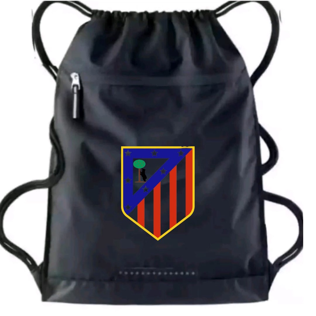 Tas serut Olahraga Gymsack Sepak bola - Tas serut Waterproof Atletico Madrid