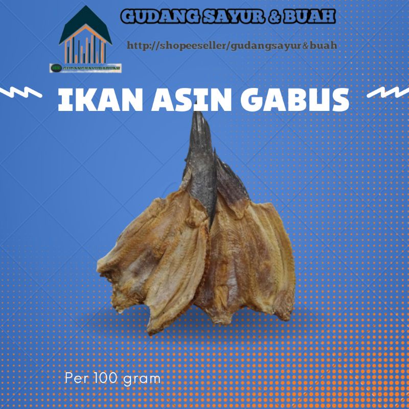 

Ikan Asin Gabus Fresh 100 Gram