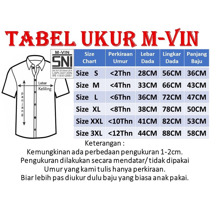 Kemeja Flanel Anak - Kemeja Lengan Panjang Anak - Kemeja Anak Polos - Kemeja Flanel Kotak 1-12 Thn MALVIN