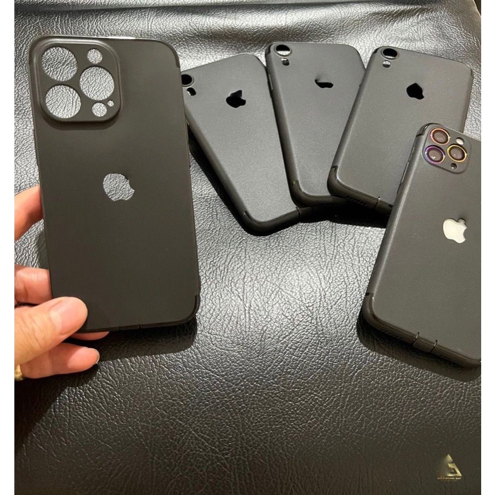 Soft Case BLACK dove FOR iPhone 13 13 PRO MAX 12 12 PRO MAX 11 11 PRO MAX XR X XS MAX 7 7+ 8 8+ 6 6+ 6s 6s+ Softcase BLACK MATTE DOVE Logo Apple Silikon Full Cover Camera Protection