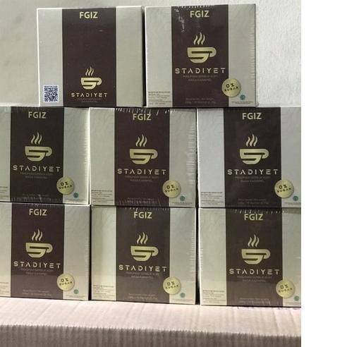 

✲ STADIYET Coffee, Coffee, 1 box 10 Sachet, kopi olahraga 10 sachet, Kopi Diet ♠