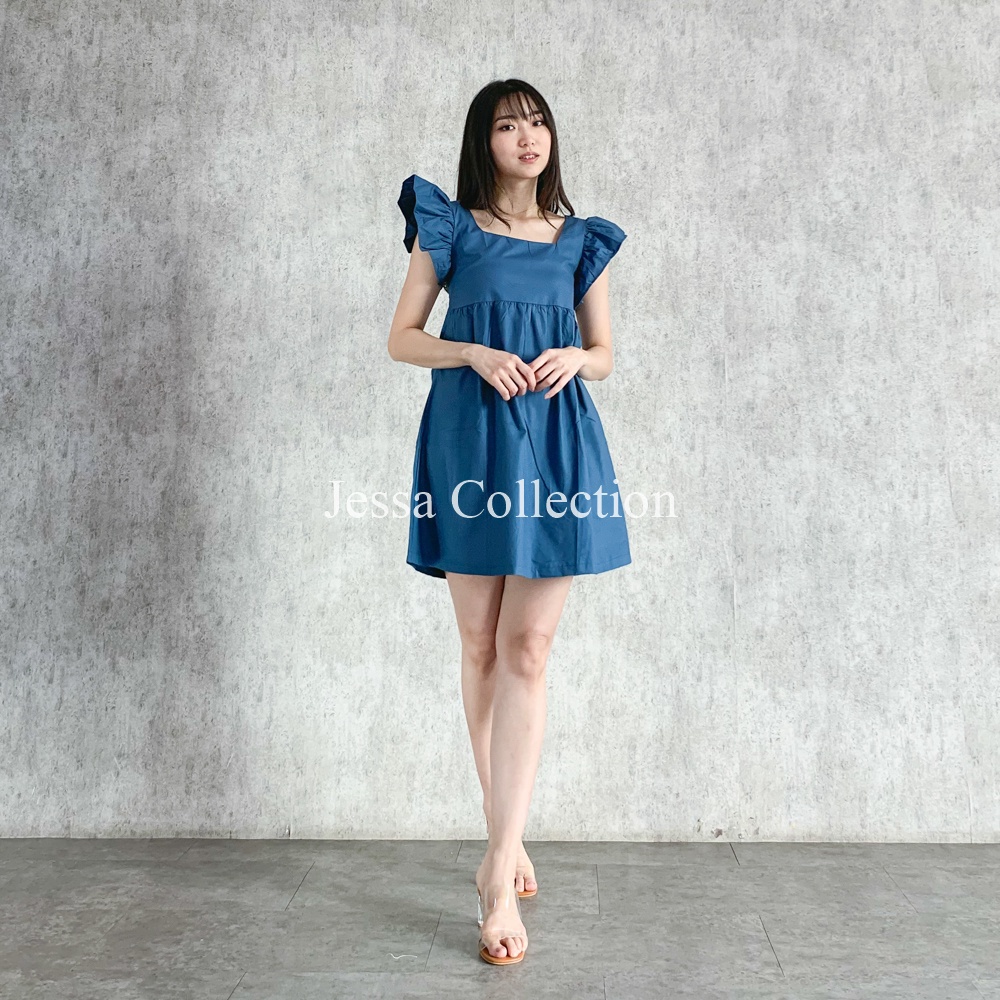 Premium Lodeya Ruffle Dress TH 637 COTTON