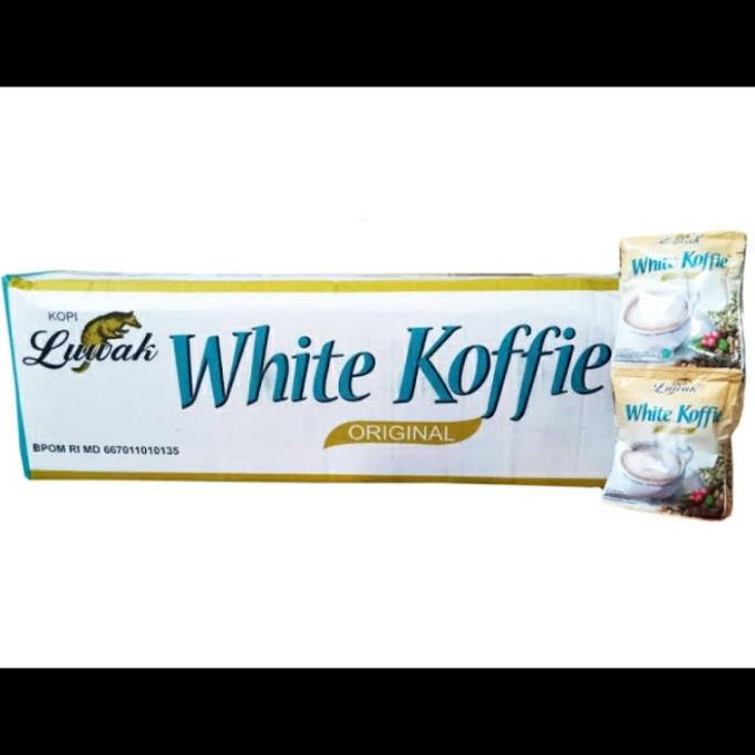 

Luwak White Koffie Original 1 Dus Isi 20 Renceng / Kopi Luwak Saset