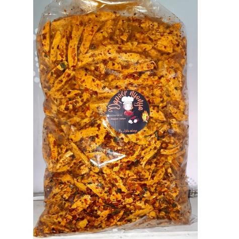 

☄ basreng pedas daun jeruk 1kg ✰